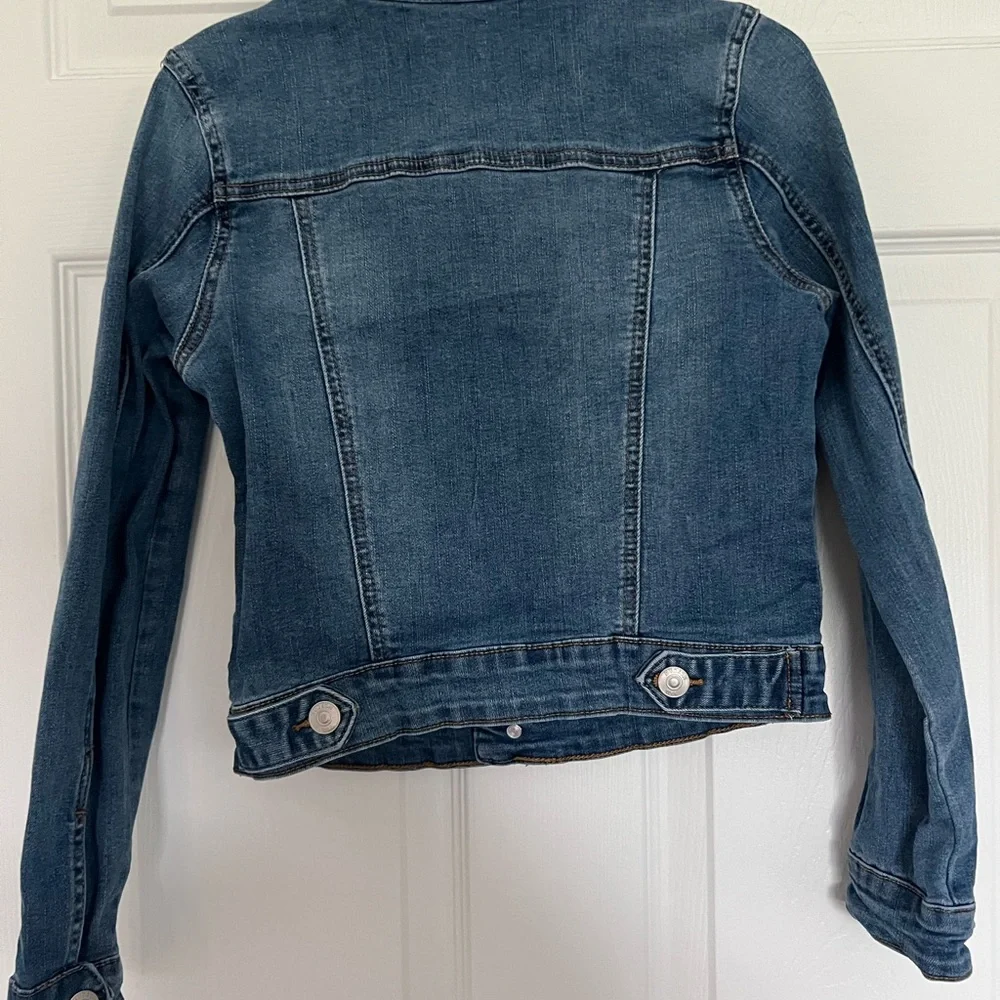 Youth size medium Hudson jeans (Nordstrom) denim jacket with buttons. Like new. - Picture 5 of 5